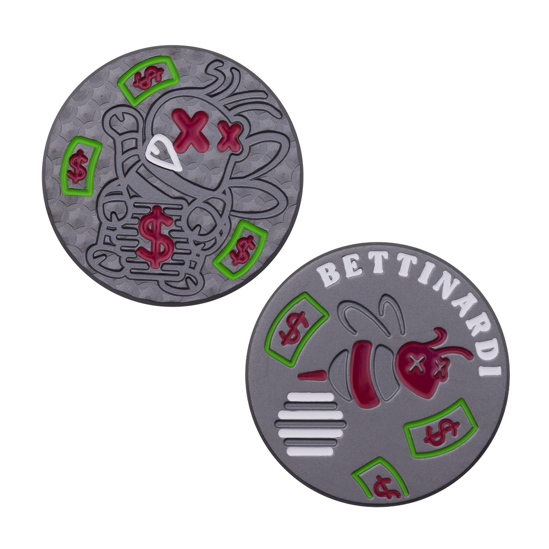 Halloween Poison Lucky Zombee Black Ox Ball Marker