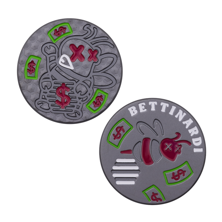 Halloween Poison Lucky Zombee Black Ox Ball Marker