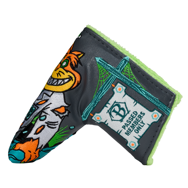 Halloween Zombie Caddie Cat Blade Putter Headcover