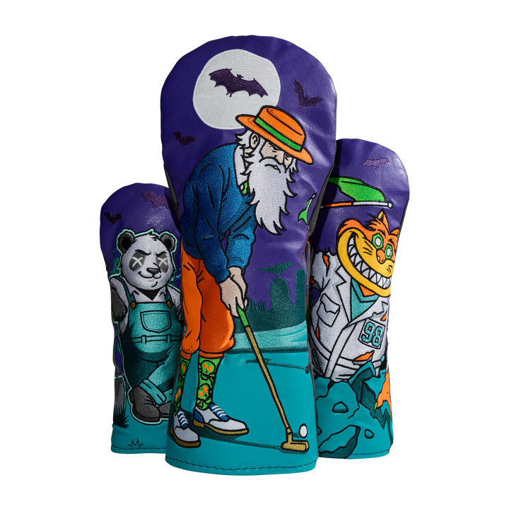 Halloween Graveyard Multi Icon Wood Set
