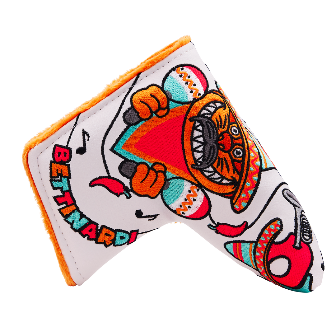 Cinco de Mayo Mariachi Multi Icon Blade Putter Headcover-side b