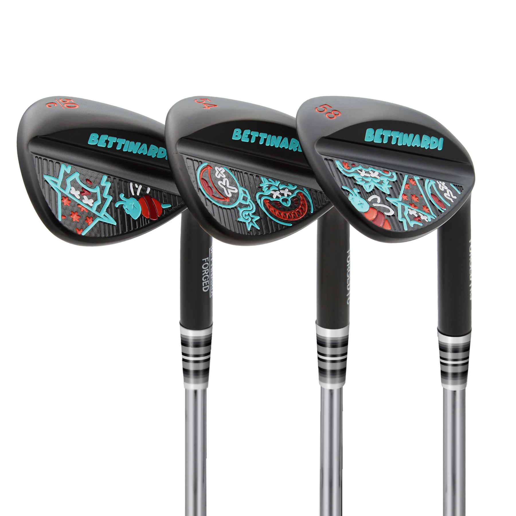 Cinco de Mayo Poison Multi Icon Black PVD HLX 6.0 Wedge Set (50