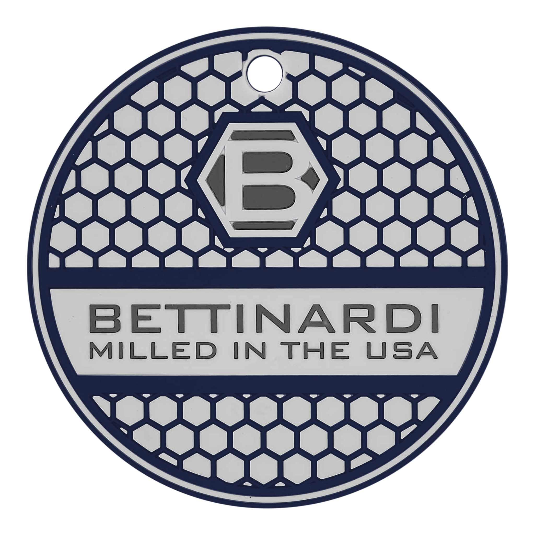 Navy and Gray Hex B Putting Disc