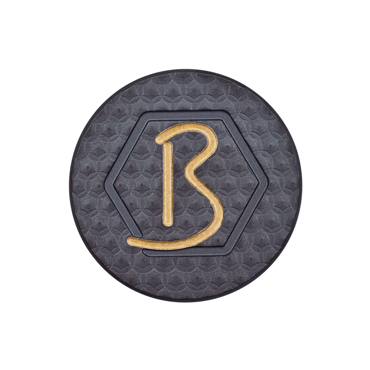 Retro Hex B Black Ox Ball Marker