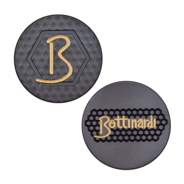 Retro Hex B Black Ox Ball Marker