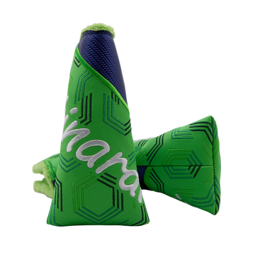 Bettinardi Geometric Blade Putter Headcover (Green/Blue)-main