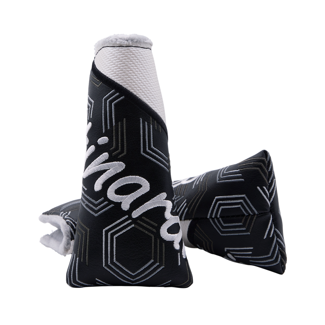 Bettinardi Geometric Blade Putter Headcover (Black/White)- main