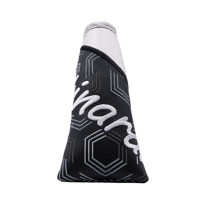 Bettinardi Geometric Blade Putter Headcover (Black/White)- front
