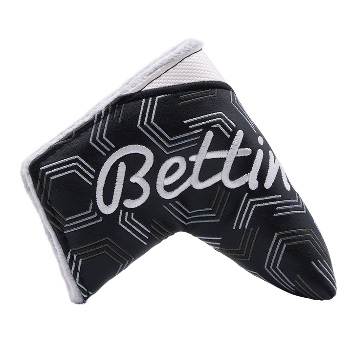 Bettinardi Geometric Blade Putter Headcover (Black/White)- side b
