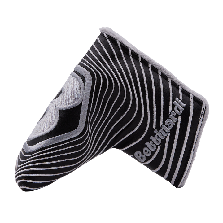 Bettinardi Hex B Spiral Blade Putter Headcover (Black/White)- side a