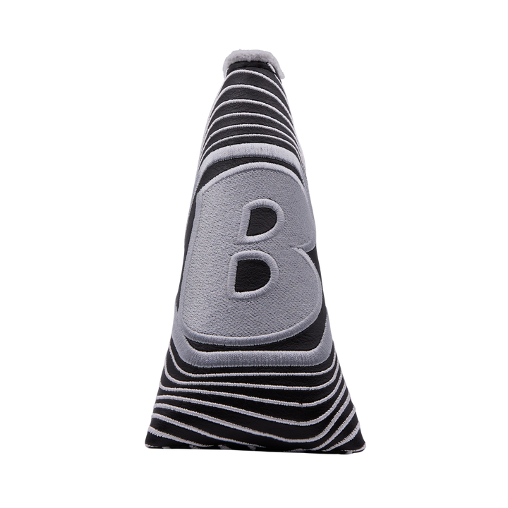 Bettinardi Hex B Spiral Blade Putter Headcover (Black/White)- front