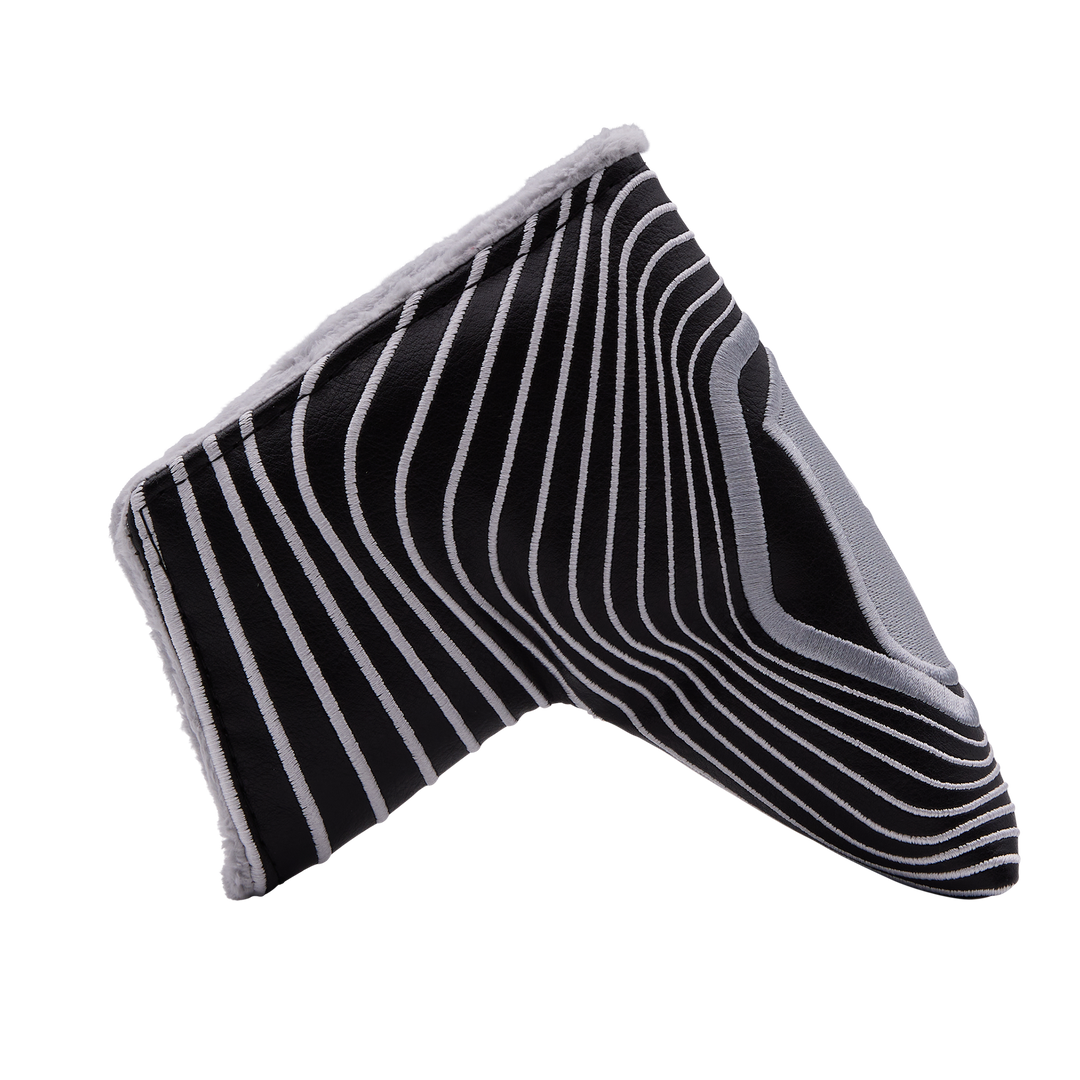 Bettinardi Hex B Spiral Blade Putter Headcover (Black/White)-side b