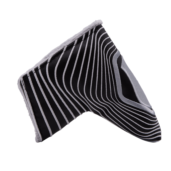 Bettinardi Hex B Spiral Blade Putter Headcover (Black/White)-side b