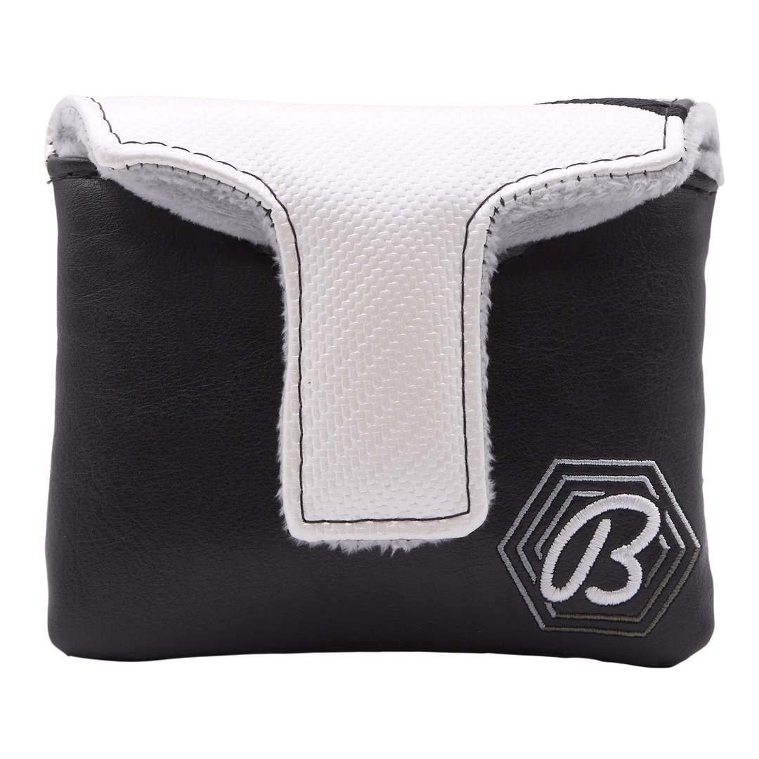 Bettinardi Geometric Mallet Putter Headcover (Black/White)-back