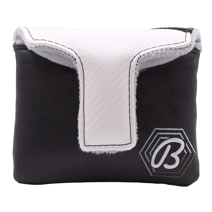Bettinardi Geometric Mallet Putter Headcover (Black/White)-back