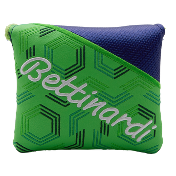 Bettinardi Geometric Mallet Putter Headcover (Green/Blue)-front