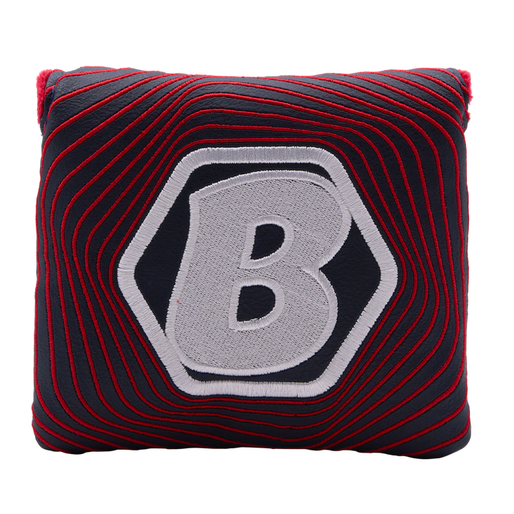 Bettinardi Hex B Spiral Mallet Putter Headcover (Navy/Red)