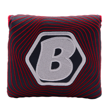 Bettinardi Hex B Spiral Mallet Putter Headcover (Navy/Red)