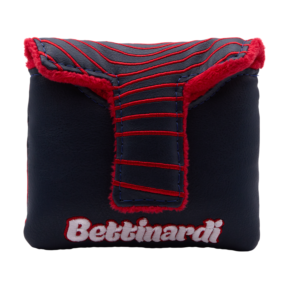 Bettinardi Hex B Spiral Mallet Putter Headcover (Navy/Red)