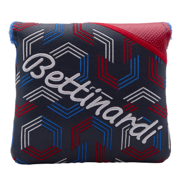 Bettinardi Geometric Center-Shafted Mallet Putter Headcover (RWB)