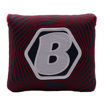 Bettinardi Hex B Spiral Center-Shafted Mallet Putter Headcover (Navy/Red)