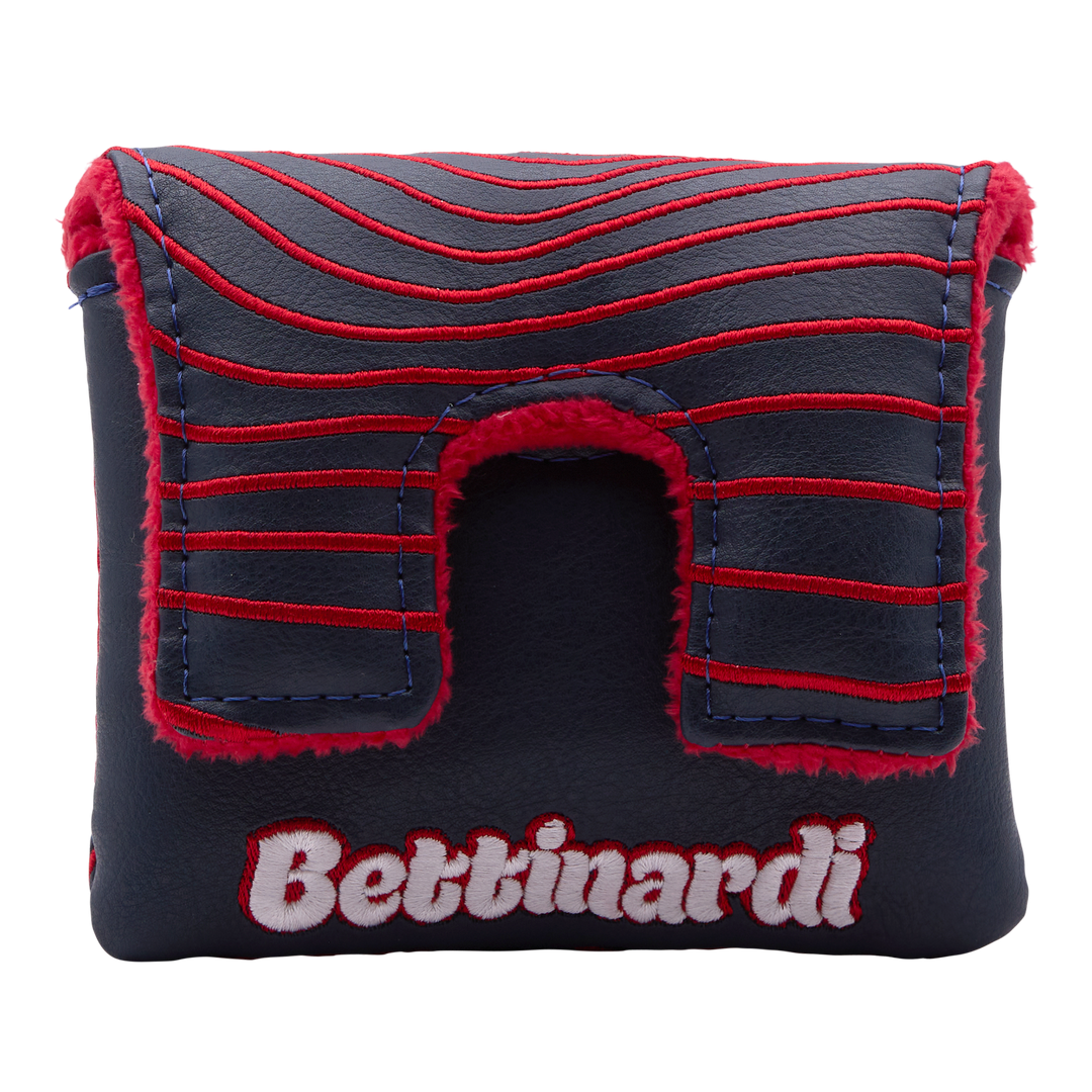 Bettinardi Hex B Spiral Center-Shafted Mallet Putter Headcover (Navy/Red)