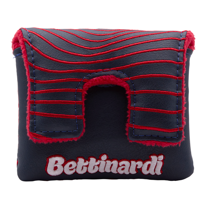 Bettinardi Hex B Spiral Center-Shafted Mallet Putter Headcover (Navy/Red)