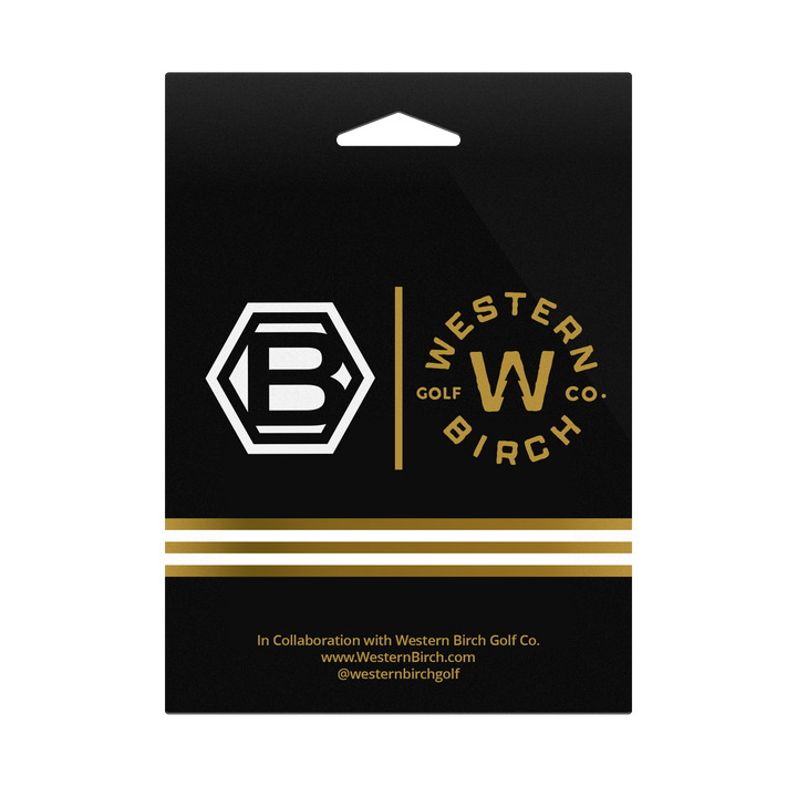 Bettinardi Western Birch Golf Co. RWB Wizard Golf Tee