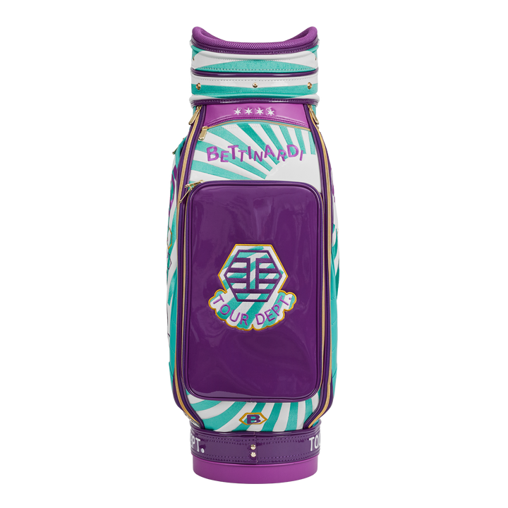 Tour Dept. T-Hive Lucky Cat Staff Bag (Teal/Purple) | Bettinardi