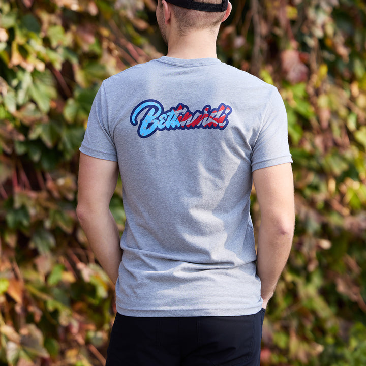 Bettinardi Retro Americana Script T-Shirt (Heather Gray)
