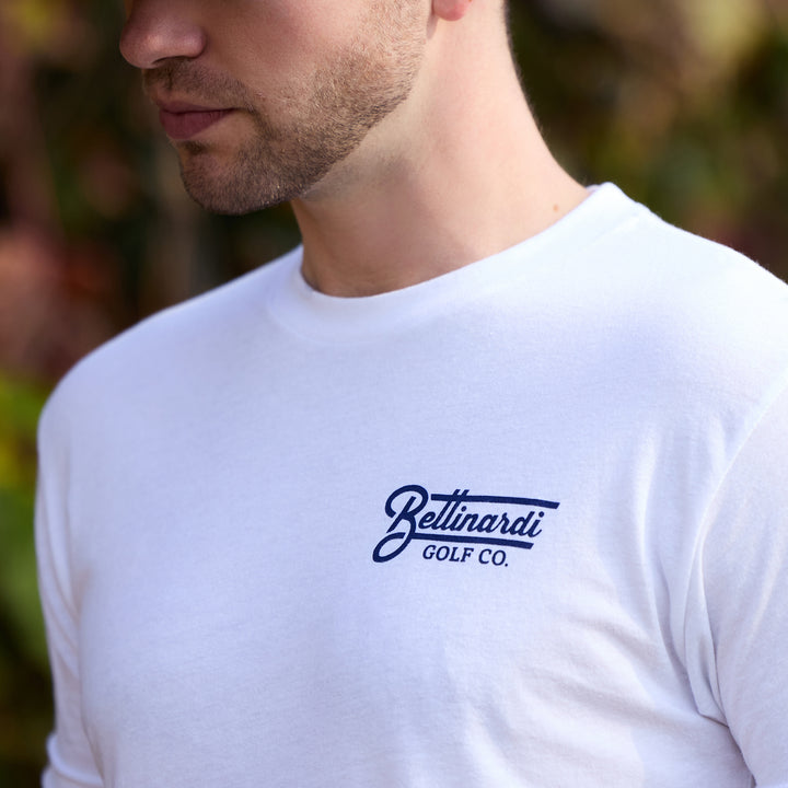 Bettinardi Retro Script Made in the USA T-Shirt (White)