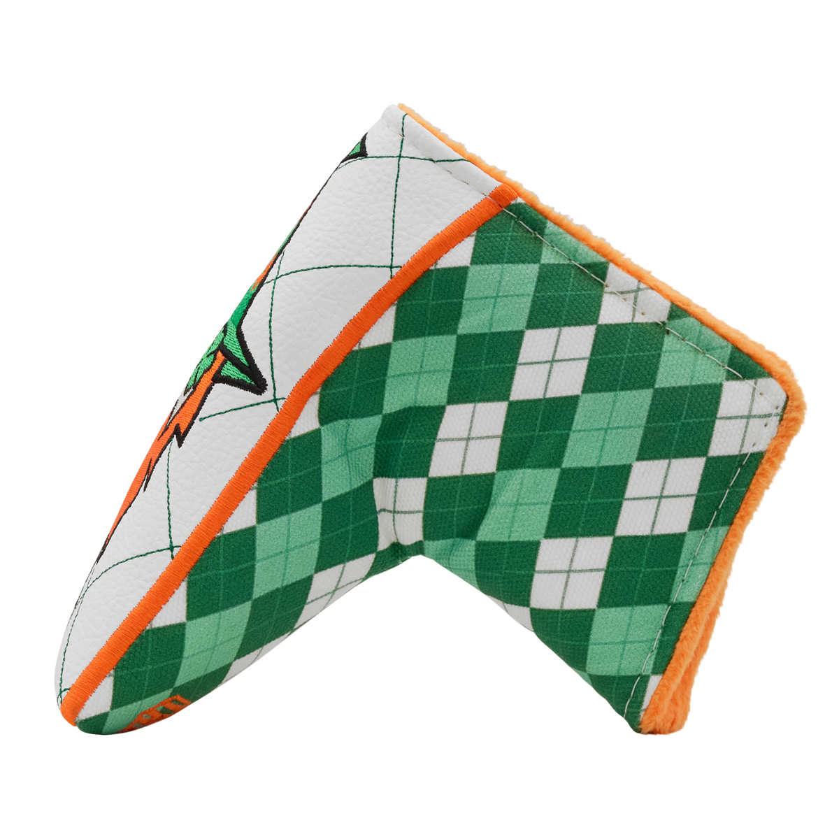 St. Patrick's Day Shamrock Eyes Wizard Blade Putter Headcover ...