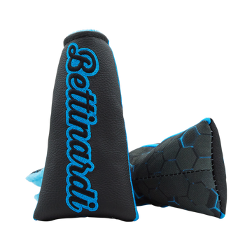 Script Hex B Dimensional Blade Putter Headcover (Blue/Black)