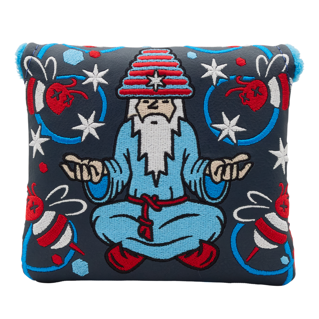 4th of July All-Knowing Wizard Center-Shafted Mallet Putter