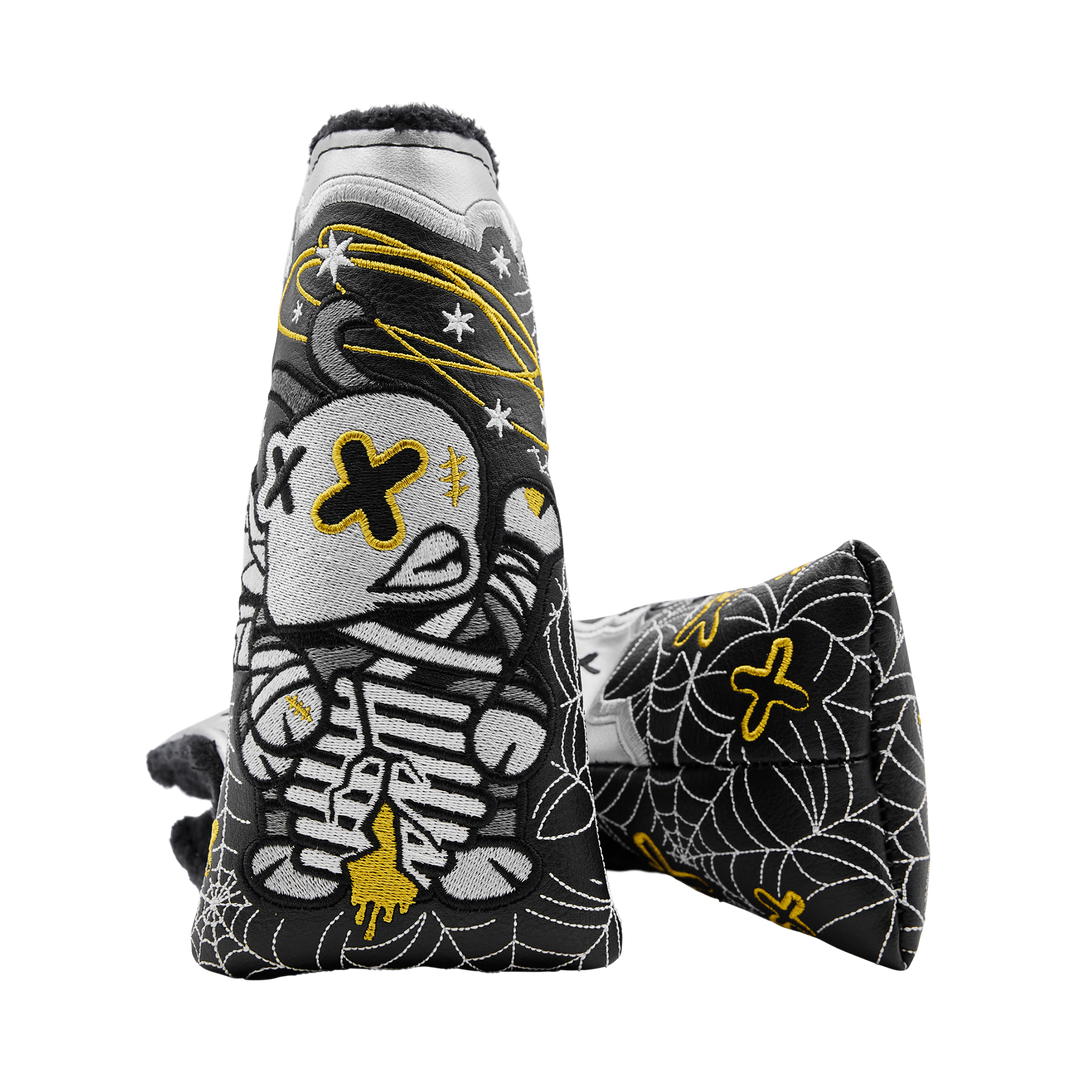 Unlucky Stinger Silver & Gold Blade Putter Headcover | Bettinardi