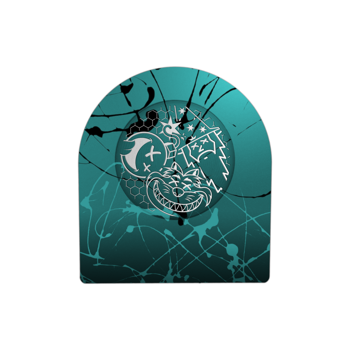 Multi Poison Icon Teal Splatter Aluminum Putting Cup | Bettinardi Golf ...