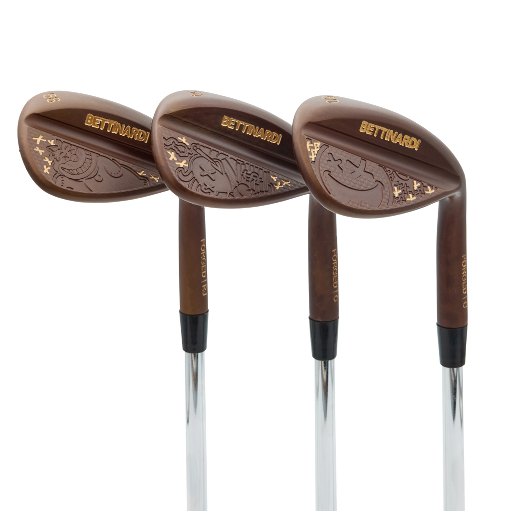 Poison Multi Icon Japanese Bronze HLX 6.0 Wedge Set (50°, 54°, 58