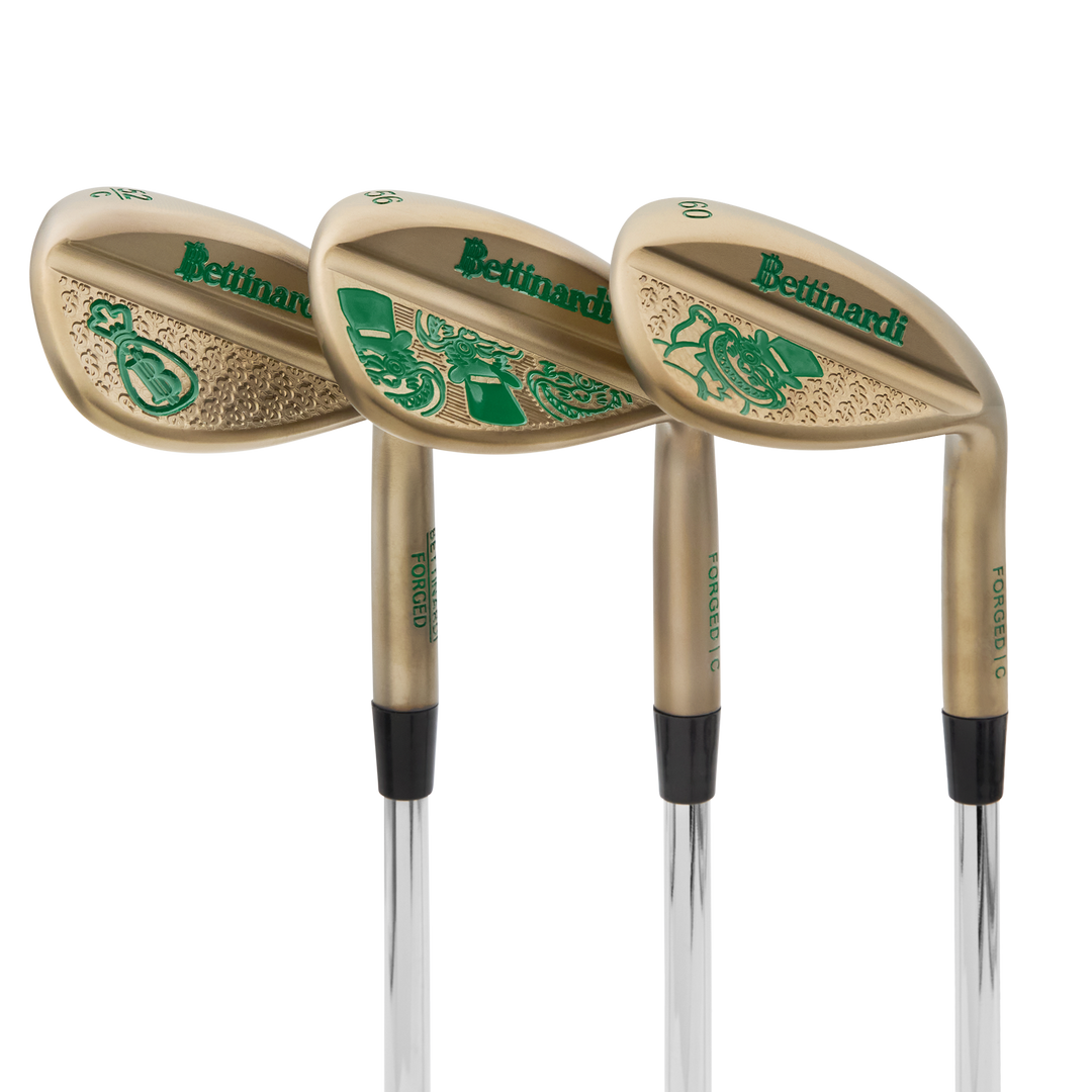 Wall Street Lucky Cat Gold Flame HLX 6.0 Wedge Set (52°, 56° 60