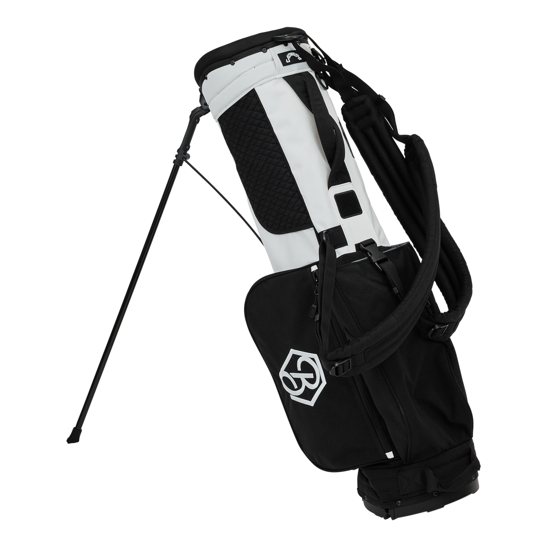 Bettinardi Jones Rover Stand Bag (Black/White) | Bettinardi Golf