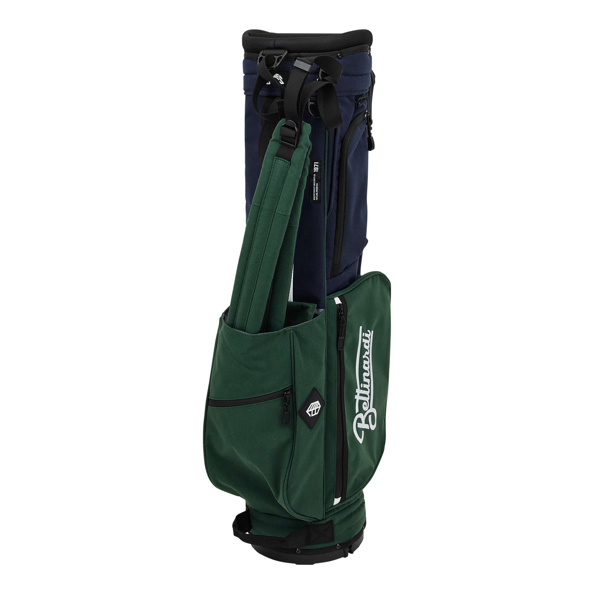 Bettinardi Jones Rover Stand Bag (Navy/Dark Green)