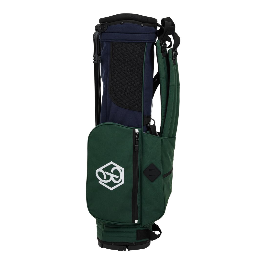 Bettinardi Jones Rover Stand Bag (Navy/Dark Green)