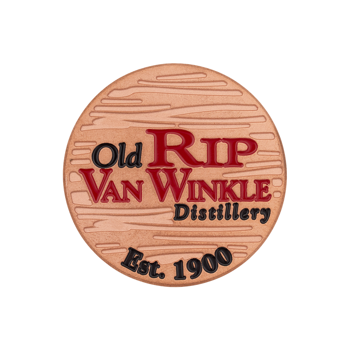 Old Rip Van Winkle x Bettinardi Copper Patina Ball Marker- front