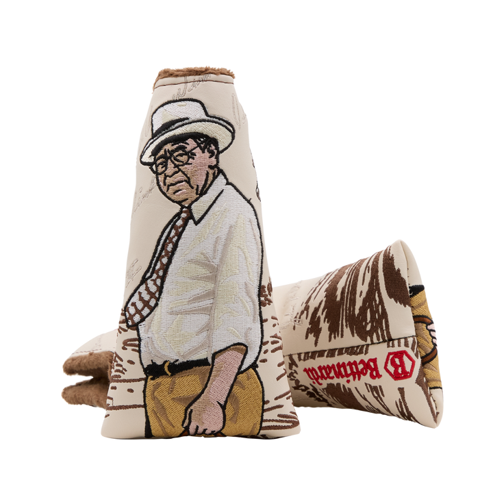 Old Rip Van Winkle x Bettinardi Pappy Completes a Round Blade Putter Headcover- front