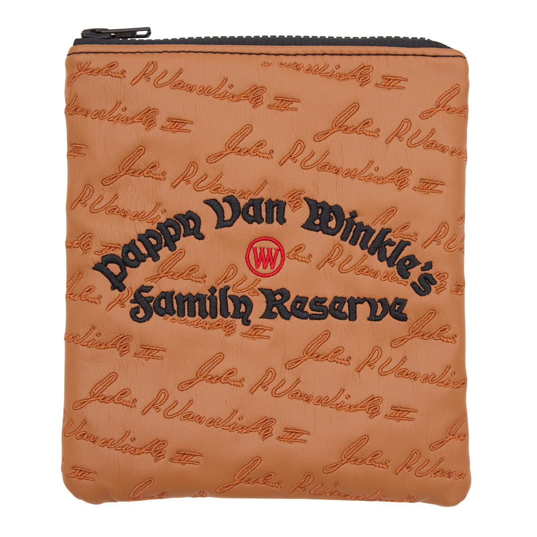 Old Rip Van Winkle x Bettinardi Valuables Pouch- front