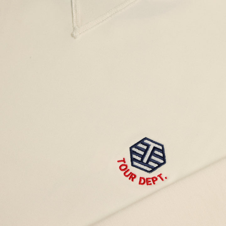 Bettinardi Johnnie-O Tour Dept. Willard Crewneck (Sand Dollar)