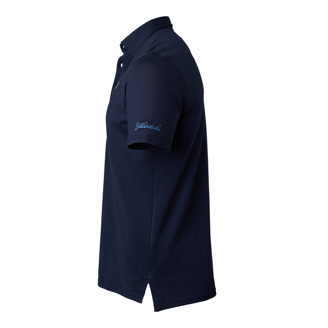 Bettinardi x Field Day Sporting Co. Wizard Runboy Ford 5 Button Polo (Navy)