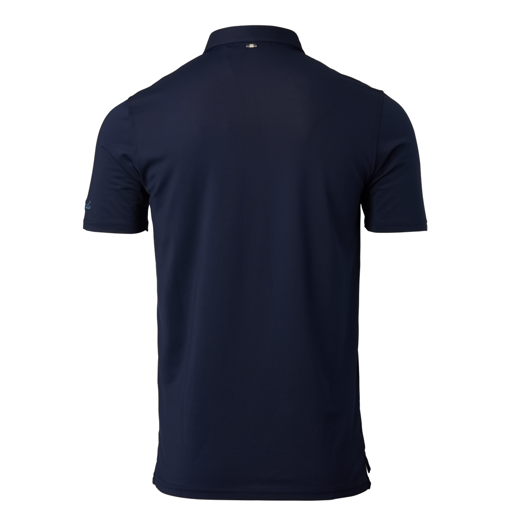 Bettinardi x Field Day Sporting Co. Wizard Runboy Ford 5 Button Polo (Navy)- back