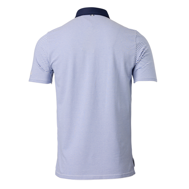 Bettinardi x Field Day Sporting Co. Wizard Ford 5 Button Striped Polo (Adler/Heather White)- back