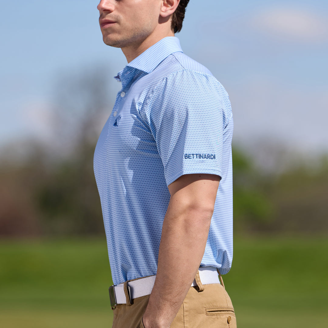 Bettinardi Holderness &amp; Bourne Stinger Bee Norman Shirt (Harbor &amp; Maidstone Blue)