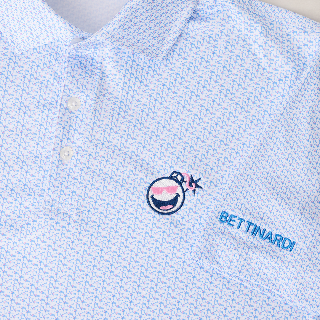 Bettinardi Holderness &amp; Bourne Sunglasses Bomb Fulton Polo (Belmont/Horizon Blue)